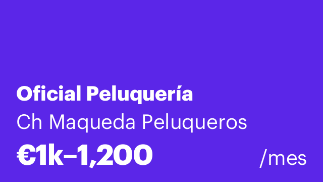 Oficial Peluquería