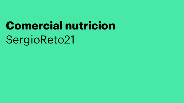 Comercial nutricion