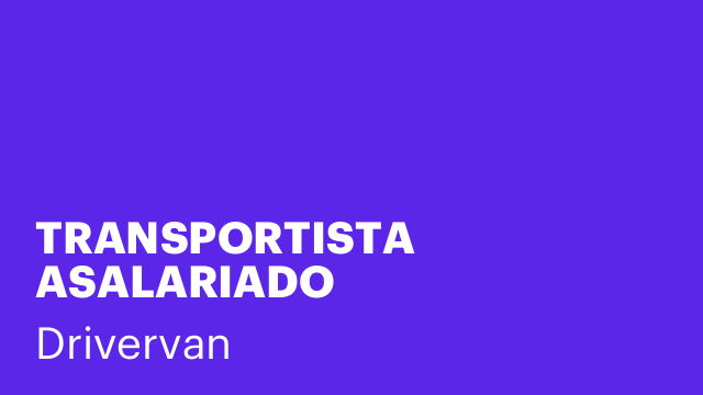 TRANSPORTISTA ASALARIADO