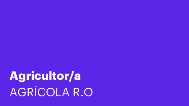 Agricultor/a