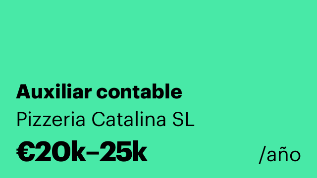 Auxiliar contable