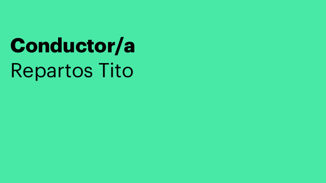 Conductor/a