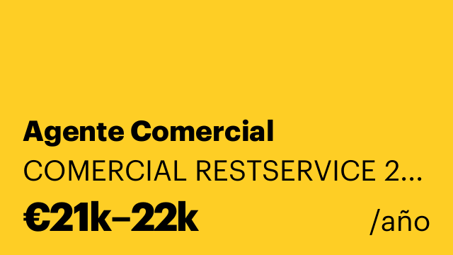 Agente Comercial