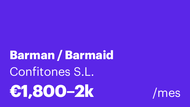 Barman / Barmaid