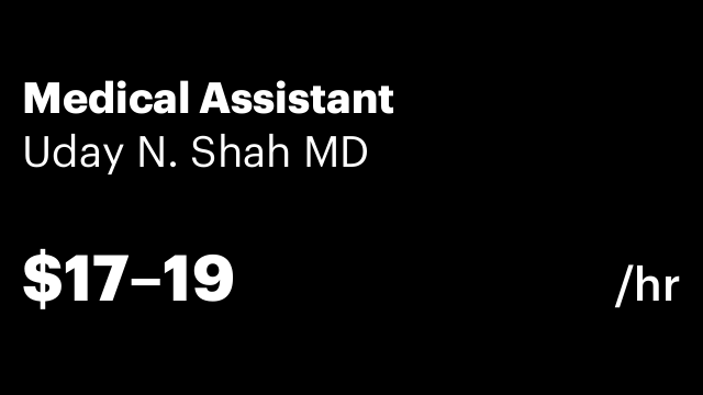 Medical Assistant