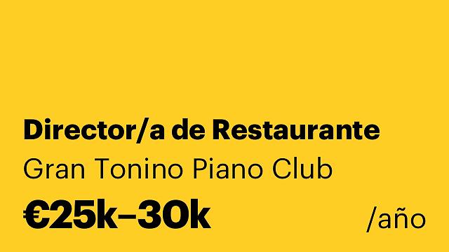 Director/a de Restaurante