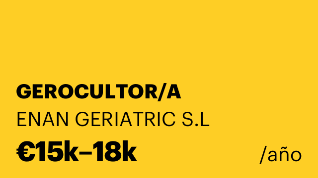 GEROCULTOR/A