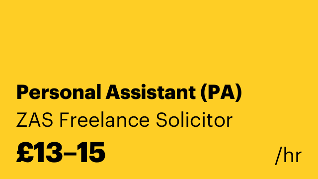 Personal Assistant (PA)