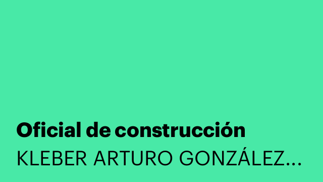 Oficial de construcción