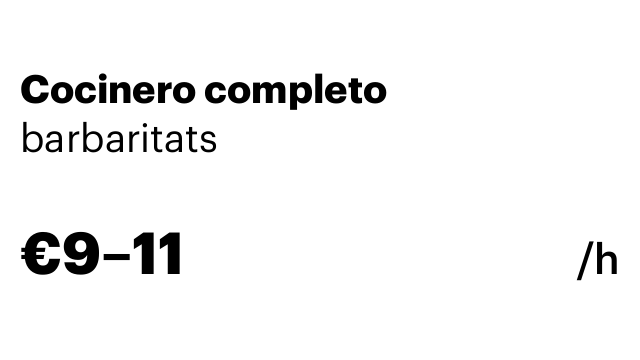 Cocinero completo