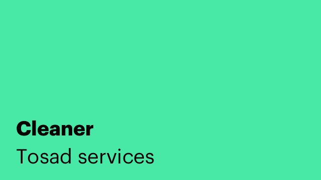 Cleaner