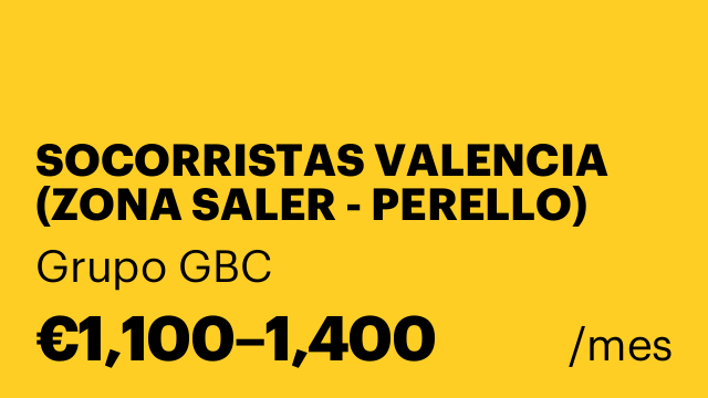SOCORRISTAS VALENCIA (ZONA SALER - PERELLO)