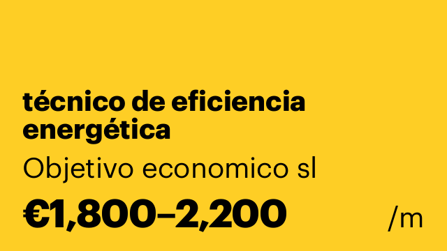 técnico de eficiencia energética