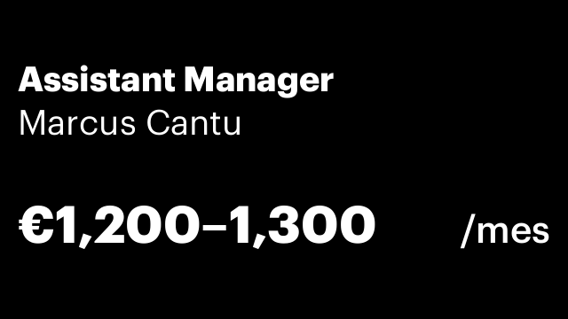 Assistant Manager