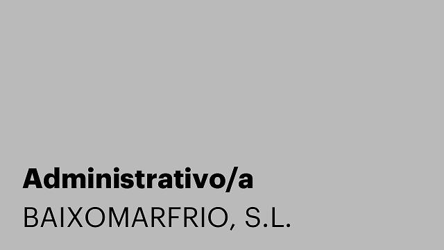 Administrativo/a