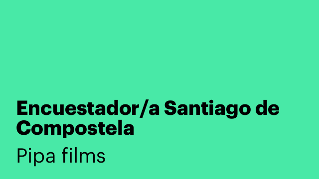 Encuestador/a Santiago de Compostela