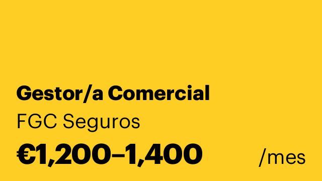 Gestor/a Comercial