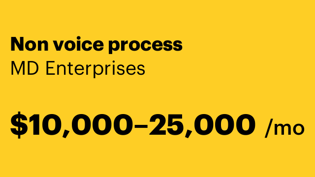 Non voice process