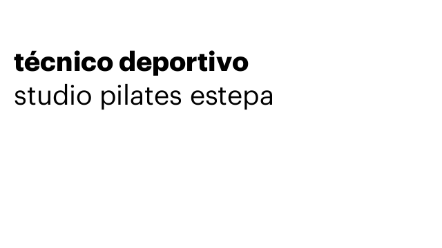 técnico deportivo