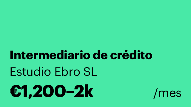 Intermediario de crédito