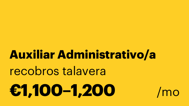 Auxiliar Administrativo/a