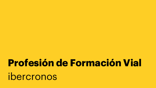 Profesión de Formación Vial