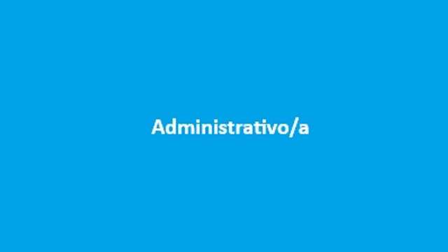 Administrativo/a