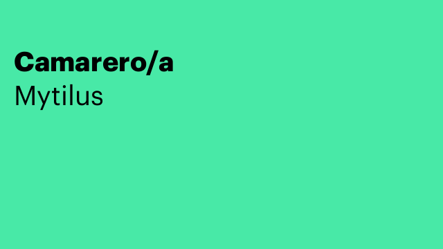 Camarero/a