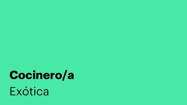 Cocinero/a