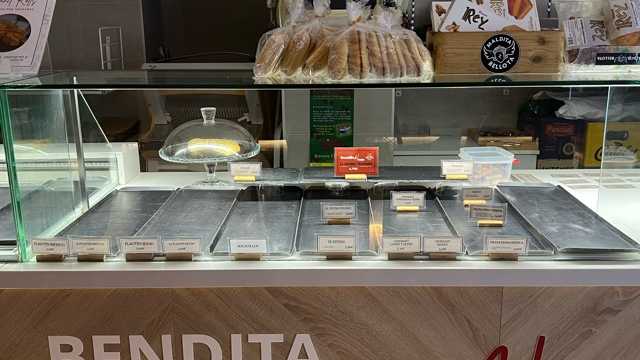 Persona para panadería degustación