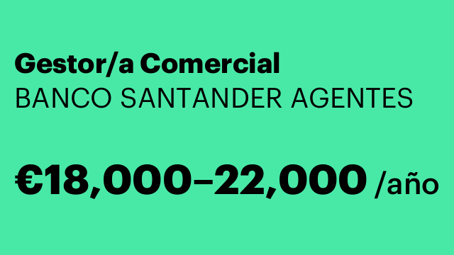 Gestor/a Comercial
