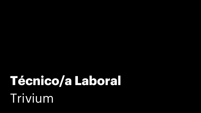 Técnico/a Laboral