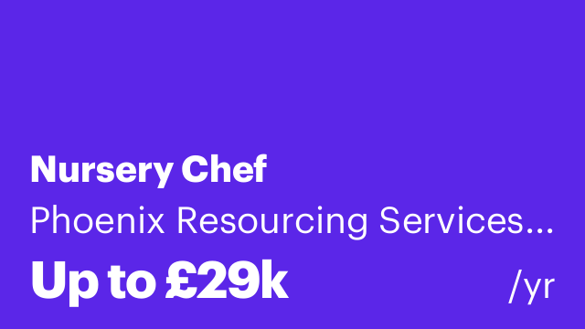 Nursery Chef