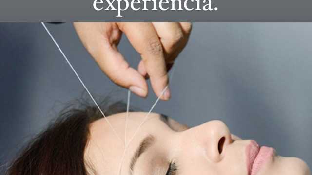 Esteticista en  depilación con hilo