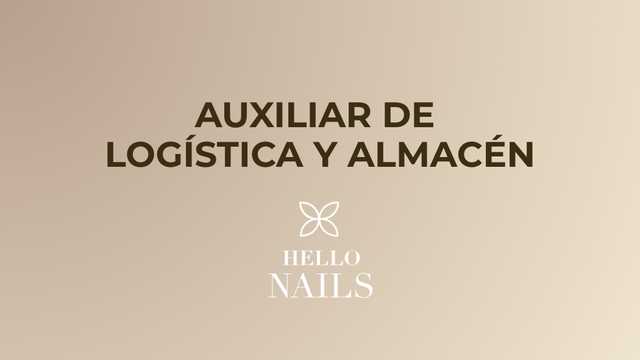 Auxiliar de Logística y Almacén