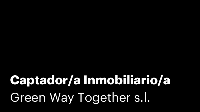 Captador/a Inmobiliario/a