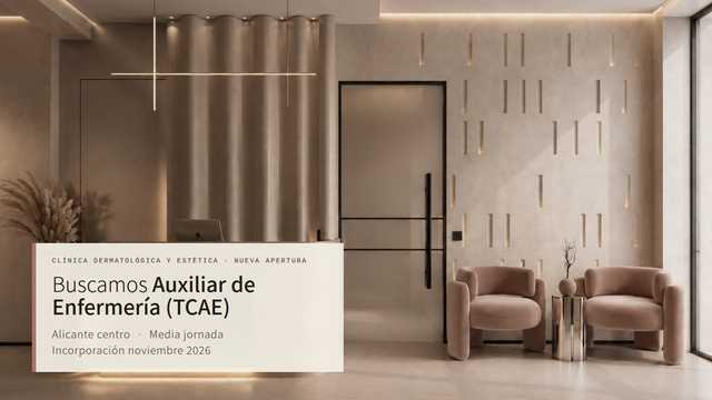 Auxiliar de Enfermería - Clínica Dermatológica