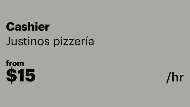 Cashier