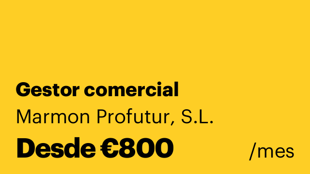 Gestor comercial