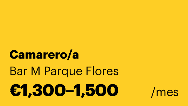 Camarero/a