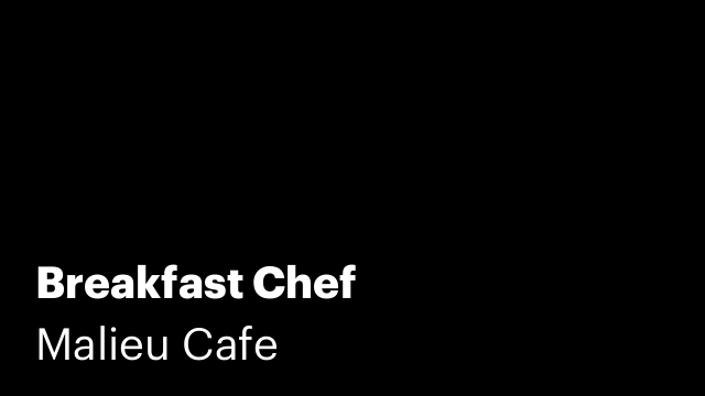 Breakfast Chef