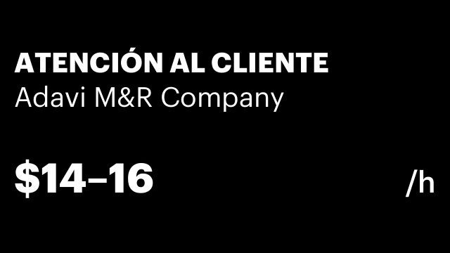 ATENCIÓN AL CLIENTE