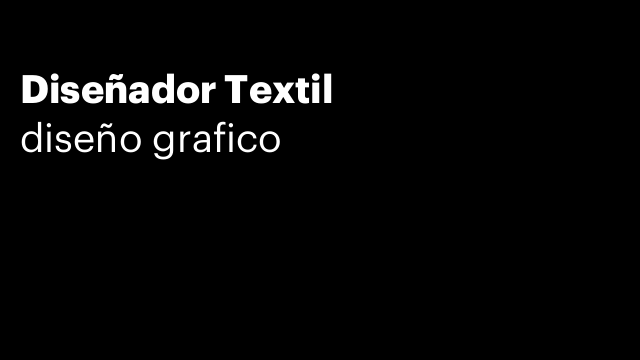 Diseñador Textil