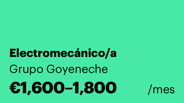 Electromecánico/a