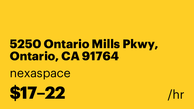 5250 Ontario Mills Pkwy, Ontario, CA 91764
