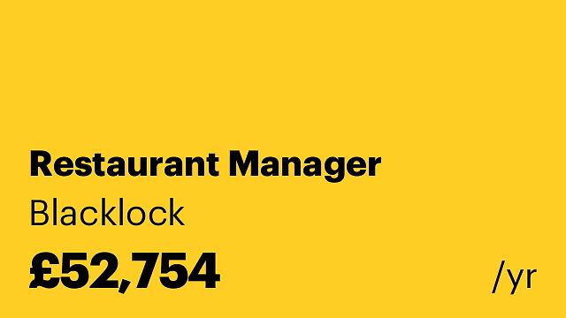 Restaurant Manager