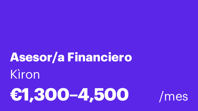 Asesor/a Financiero