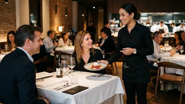 CAMARERO/A DE SALA 30H Y 20H PARA RESTAURANTE ELEGANTE