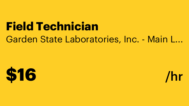 Field Technician