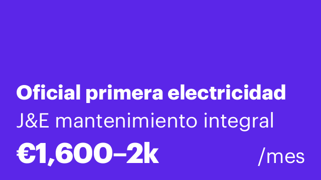 Oficial primera electricidad